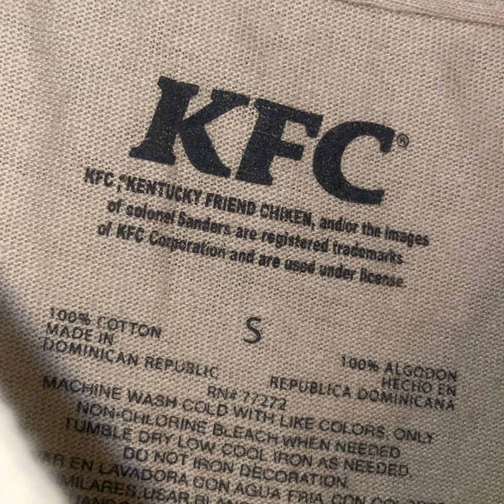 Kentucky Fried Chicken Beige T-Shirt - Picture 8 of 16